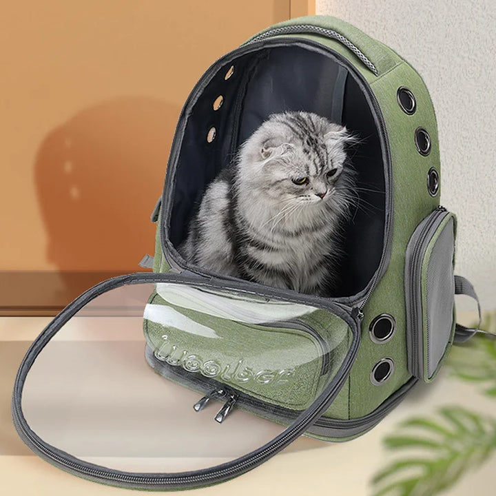 See-Through Pet Carrier Backpack