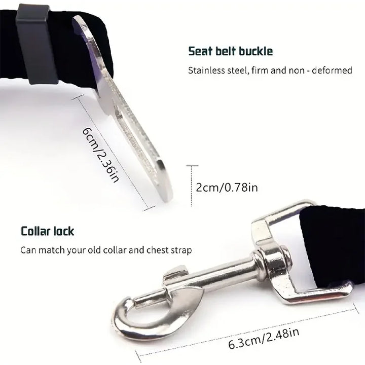 Dog Seat Belt for Car - Safe and Comfortable Travel for your Pet!