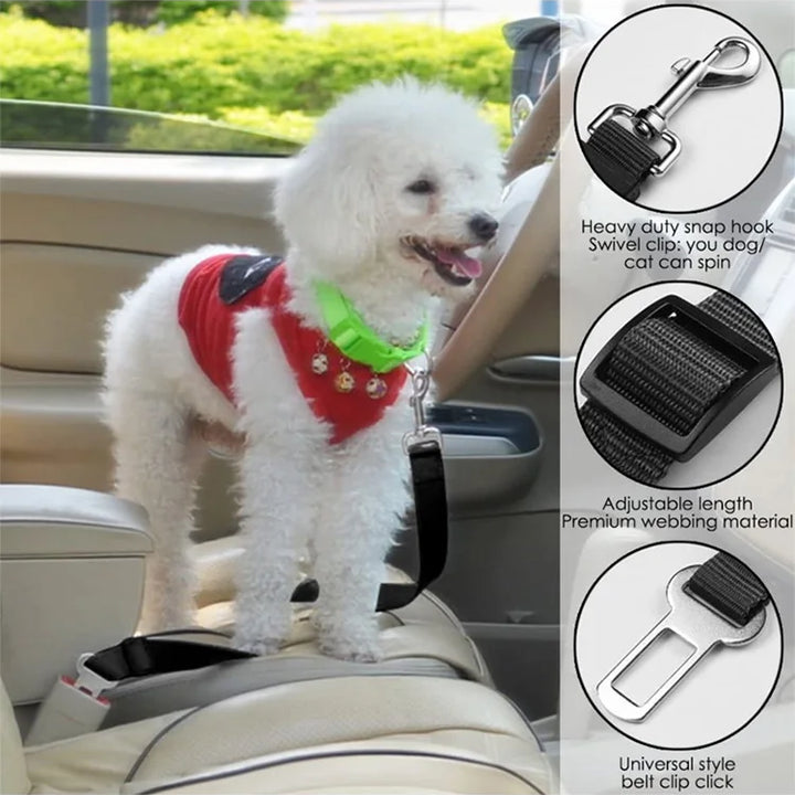 Dog Seat Belt for Car - Safe and Comfortable Travel for your Pet!