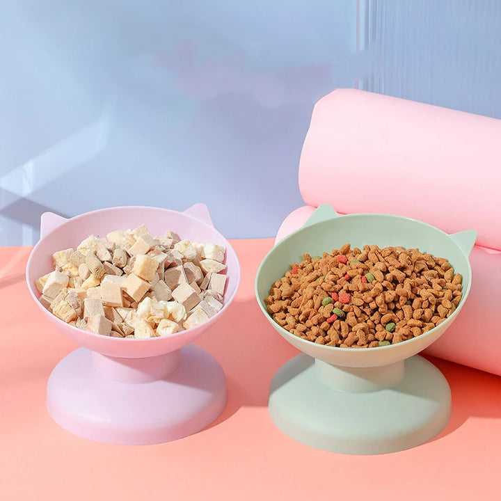 Anti-Choke Elevated Pet Bowl for Dogs and Cats - Protection and Comfort at Mealtime!