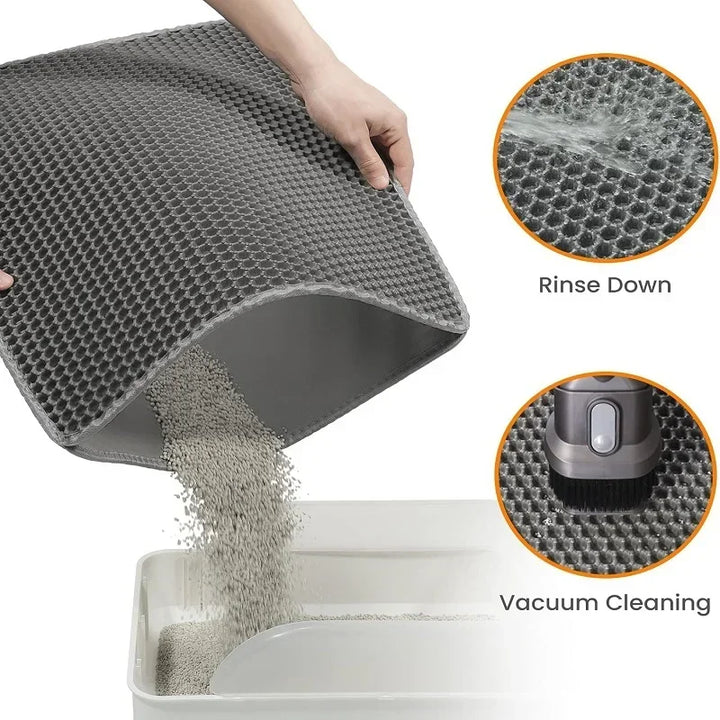 Magic Litter Box Mat - Cleanliness and Comfort for your Cat