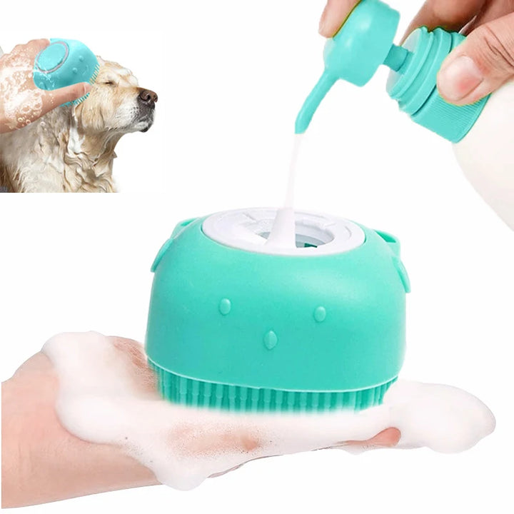 3-in-1 Pet Brush: Relaxing Bath, Massage and Deep Cleaning!