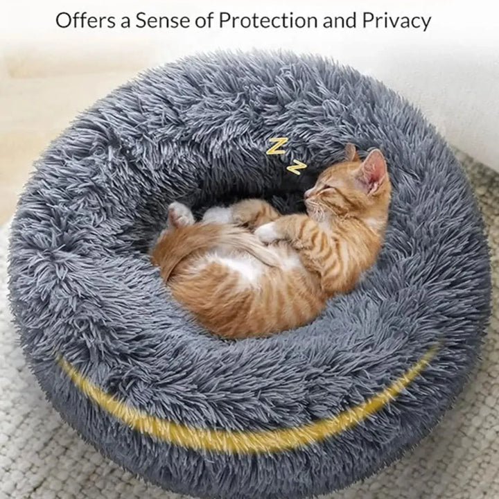 Cozy Round Bed for Pets